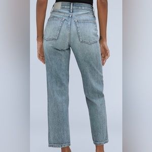 Everlane Way High Vintage Light Wash, Size 25